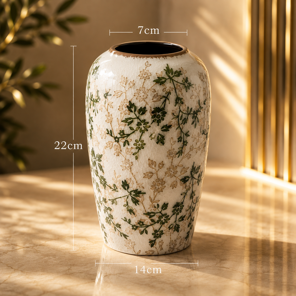 Vase Amara – Céramique Décorative