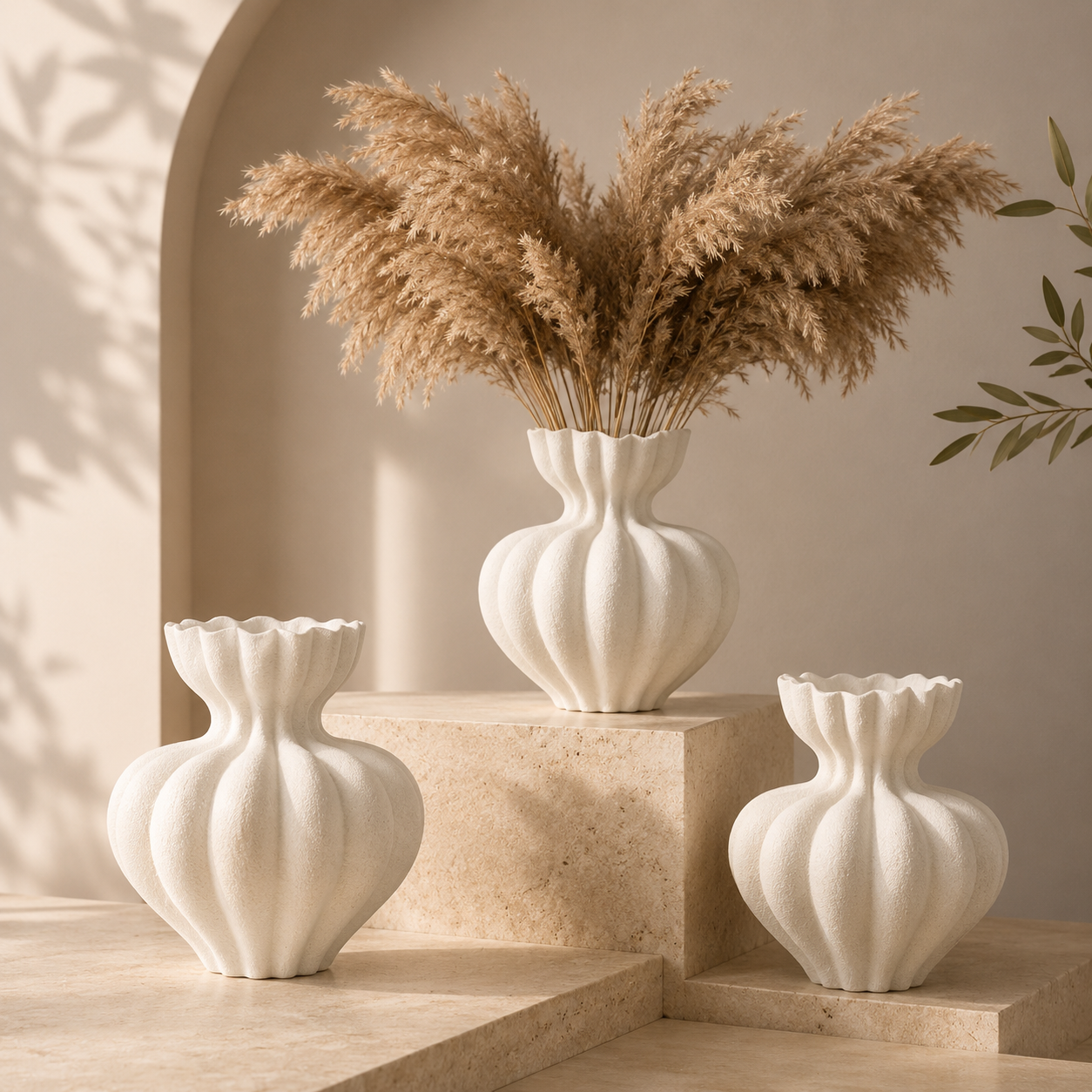 Vase Kaïa – Céramique Sculpturale
