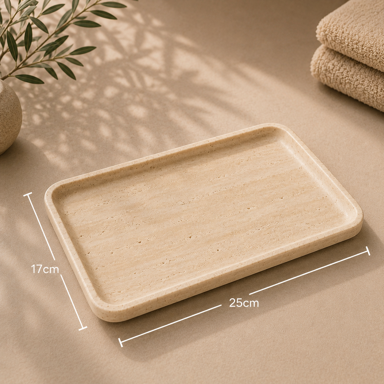 Plateau Organisateur Beige – Elona
