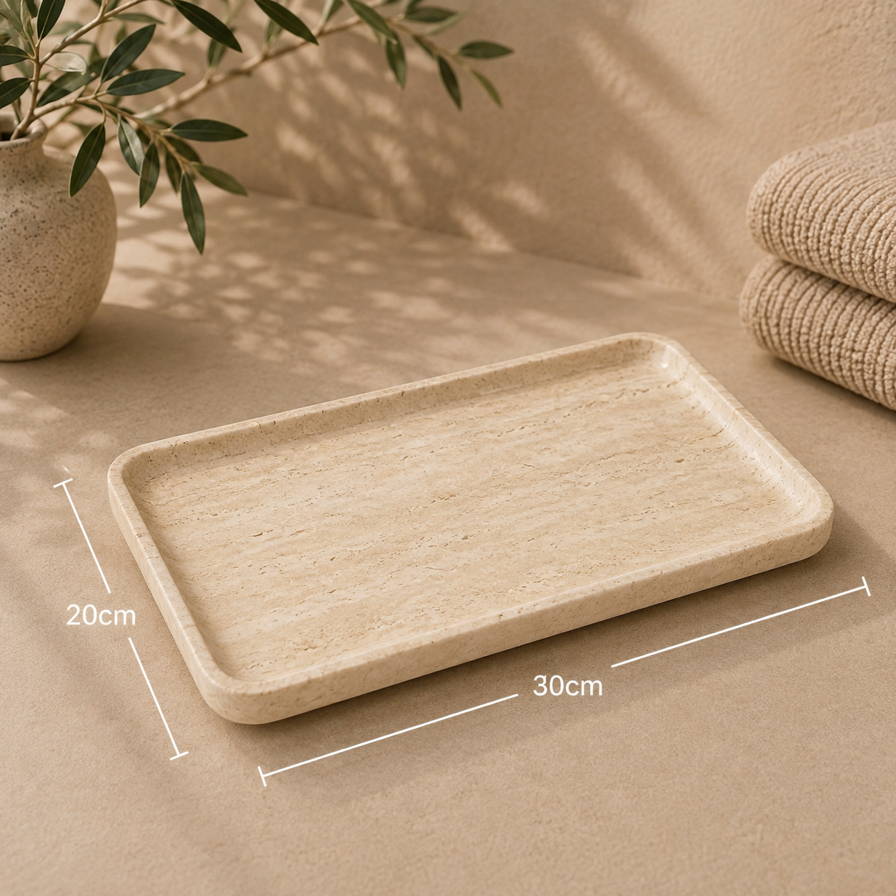 Plateau Organisateur Beige – Elona